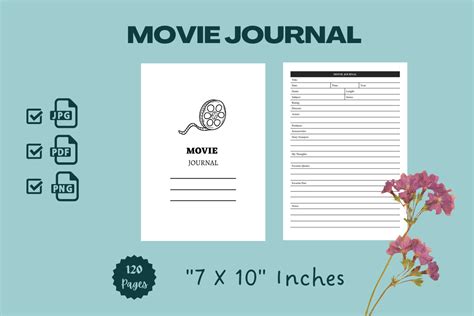 Movie Journal Graphic By Philip Pub · Creative Fabrica