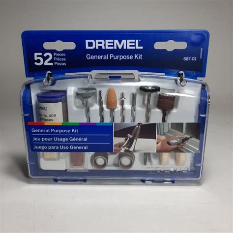 Kit De Accesorios Dremel 687 01 Original 52 Piezas MercadoLibre