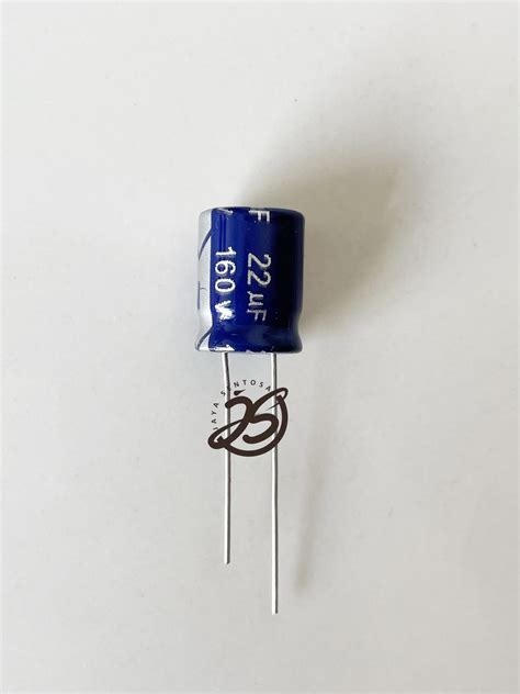 Elco 22uf 160v 1 Buah Kapasitor Capacitor Elco Kapasitor Elko Kapasitor 22 Uf 160 V Lazada