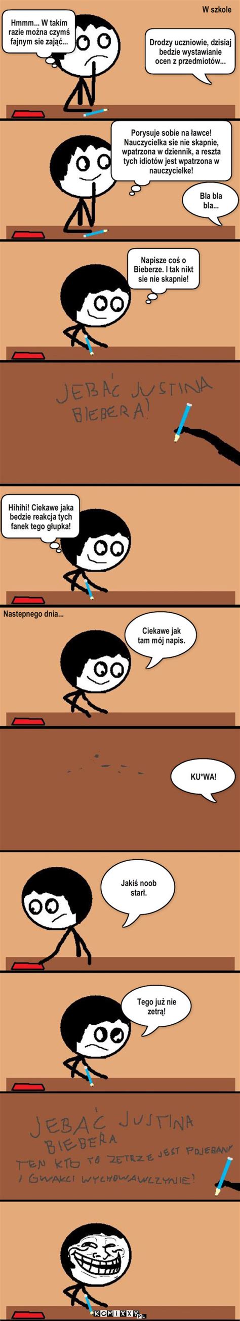 Pomysł na nude w klasie komiks internetowy