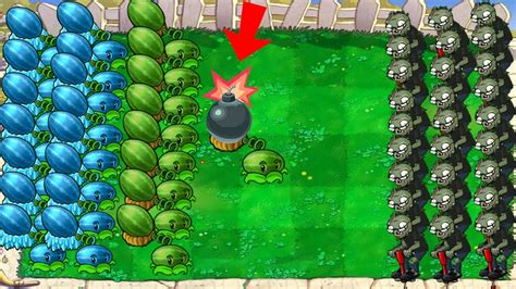 9999 Pogo Zombie Overcame The Melon Army Plants Vs Zombies Youtube