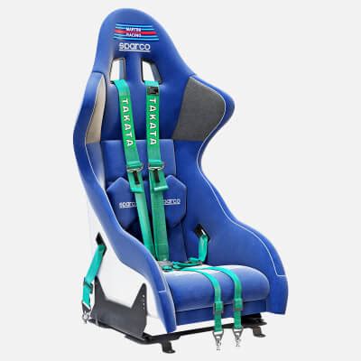 Sparco Pro 2000 Martini Racing Racing Seat 3D Model By Sta 84