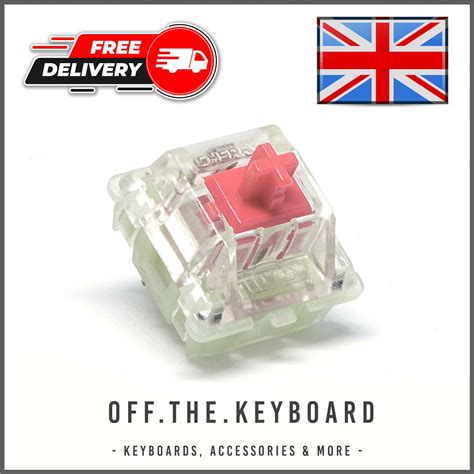 Cherry MX Silent Red RGB Linear Switch Custom Mechanical Keyboard UK ...