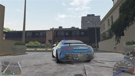 Mercedes AMG GTR Livery POLIZEI German GTA5 Mods