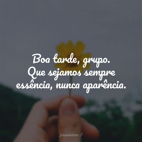 Boa Tarde Grupo