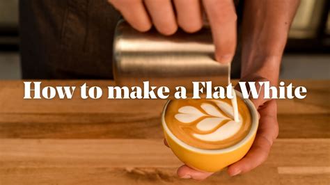 How To Make A Flat White Flat White Guide Pact Coffee YouTube