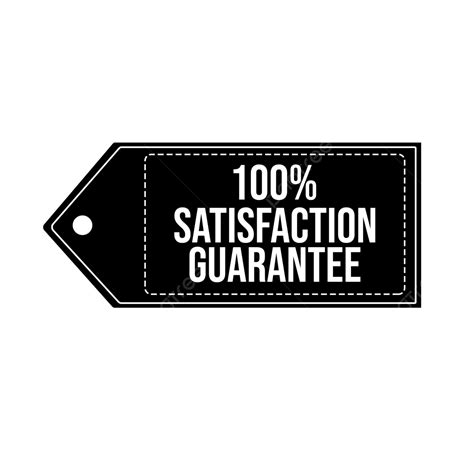 Etiqueta De Satisfacción Garantizada PNG Insignia De Satisfacción