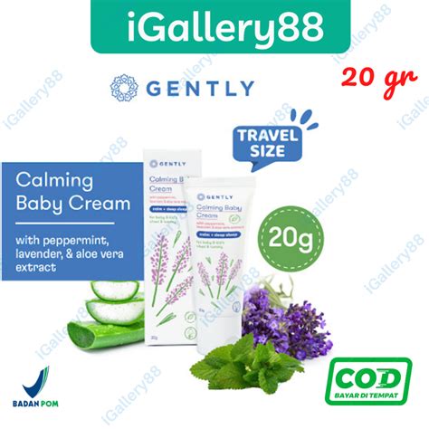 Jual Gently Calming Baby Cream Krim Penghangat Dan Pereda Kolik Bayi