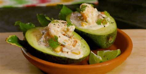 Creamy Shrimp Stuffed Avocado S O N G A