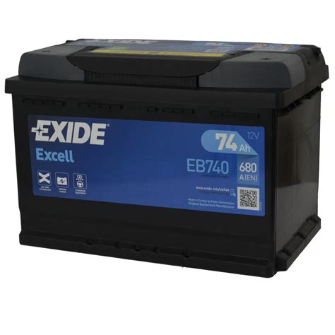 Аккумулятор Exide Excell EB740 (74Ah) купить в Минске | battorg.by