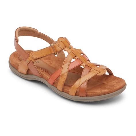 Cobb Hill Rubey Woven Backstrap Sandal Women Tan 2024