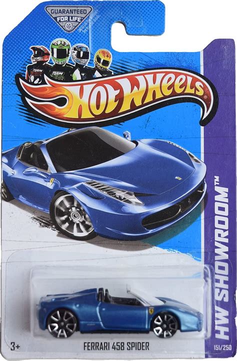 Hot Wheels Ferrari 458 Spider Mx Juguetes Y Juegos