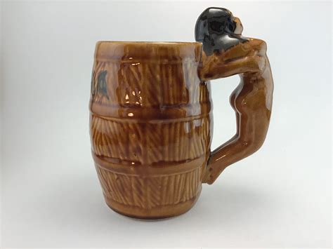 Corona Beer Tankard Naked Lady Handle Risqué Mug Man Cave Etsy