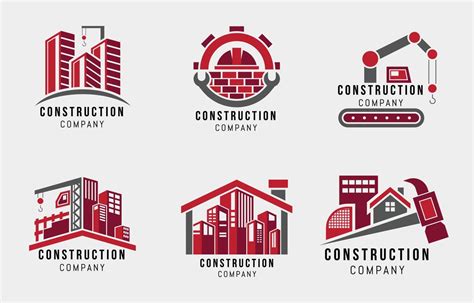 Construction Company Logo 19985436 Vector Art at Vecteezy