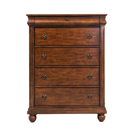 Liberty Furniture Rustic Traditions 589-BR-QSLDMC Transitional 4-Piece ...