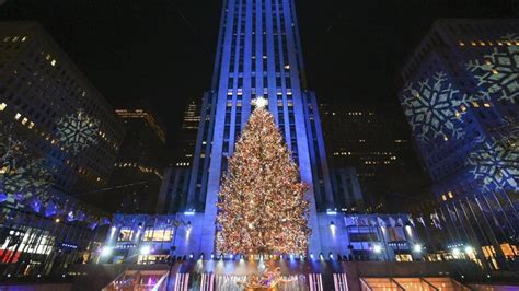 Nueva York Inaugura La Navidad Con El Encendido Del Rbol De Rockefeller