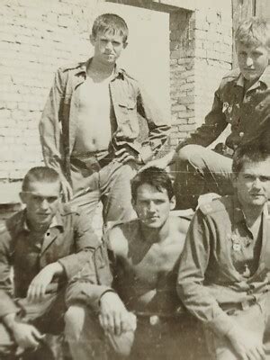 Shirtless Guys Trunks Bulge Muscle Affectionate Men Gay Interest Old Photo 47 EBay