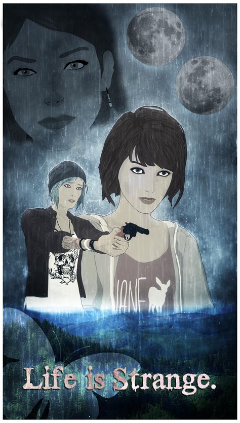 I Made A Moody Ass Dramatic Lis Poster With My Vector Portraits For My New Phone Background R
