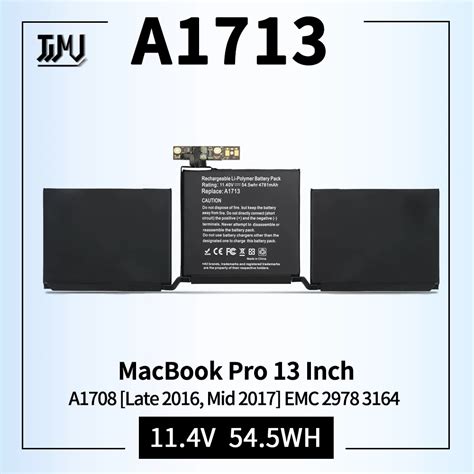 MacBook-Pro-A1708-Battery-A1713-for-MacBook-Pro-13-Inch-A1708-Late-2016 ...