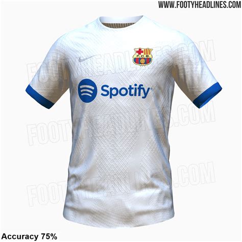 Barcelona 23-24 Home and Away Kits - Leaked Key Facts Summary - Footy ...