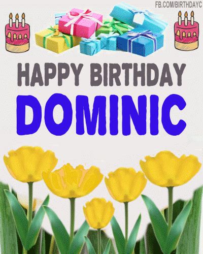 Happy Birthday DOMINIC images | Birthday Greeting | birthday.kim