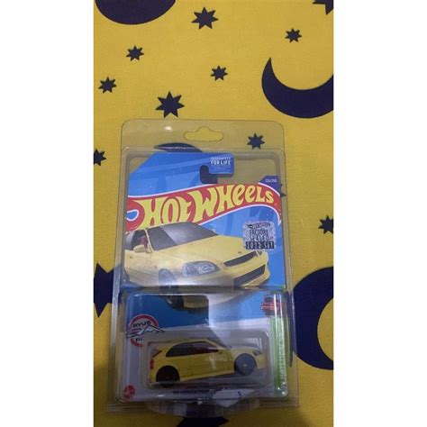 Jual Hot Wheels Honda Civic EK Kuning Factory Sealed Shopee Indonesia