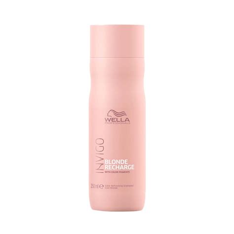 Buy Wella Professionals Invigo Blonde Recharge Color Refreshing Shampoo Ml Online At Best