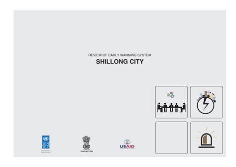 REVIEW of EARLY WARNING SYSTEM SHILLONG CITY Review of Early Warning