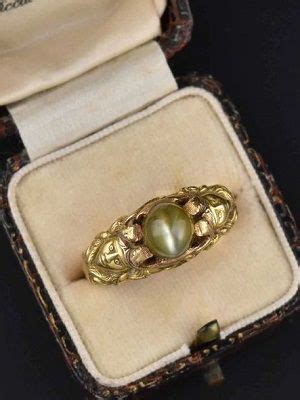 Кольца с хризобериллом | Ювелирное дело