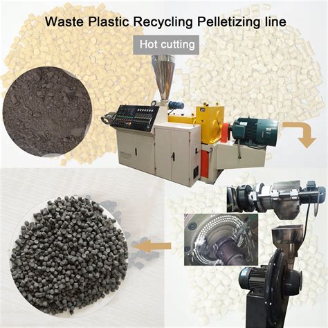 Plastic Pvc Hot Cutting Pelletizing Pellets Making Machine Line Plastic Pelletizing Machine
