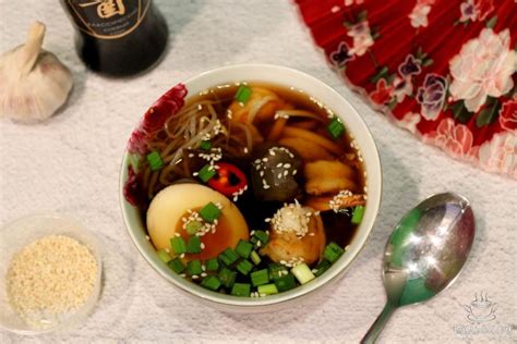Японский суп с лангустинами и маринованными яйцами | рецепт пошагово ...