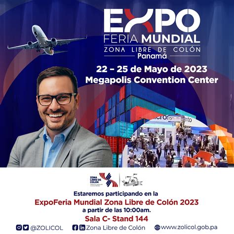 Estaremos En La Expo Feria Mundial Zona Libre De Col N Inicio