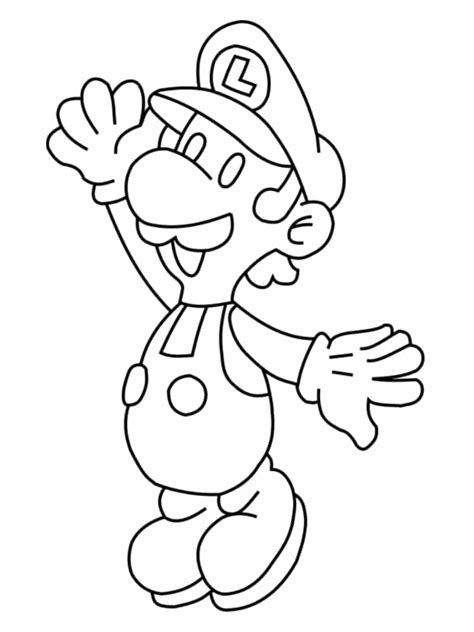 Coloriage Mario Bros Dessins Imprimer