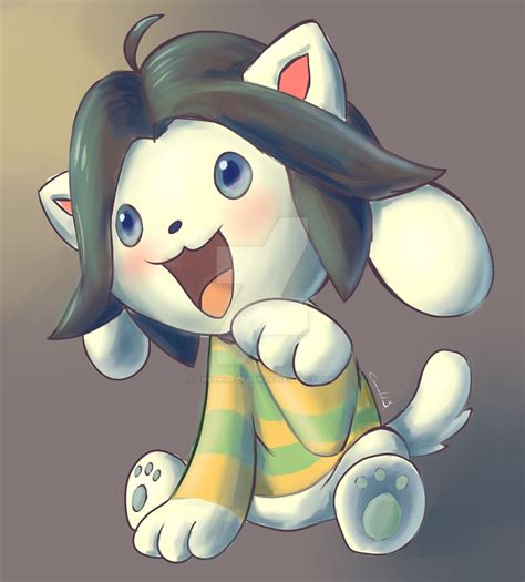 Temmie Undertale By Theangryaron On Deviantart