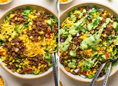 how to make a taco salad