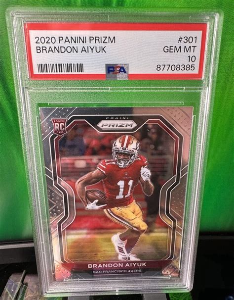 Brandon Aiyuk 2020 Prizm 301 Base Price Guide Sports Card Investor