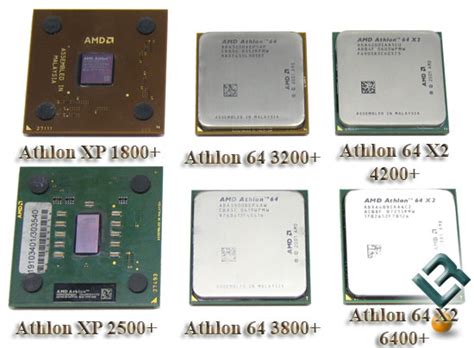 A Look Back At The AMD Athlon Processor Series - Legit Reviews