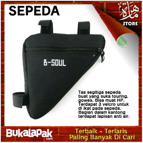 Jual Tas Sepeda Segitiga Bicycle Bag Di Lapak Meher Store Bukalapak