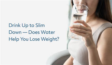 Drink Up To Slim Down Does Water Help You Lose Weight Multipure