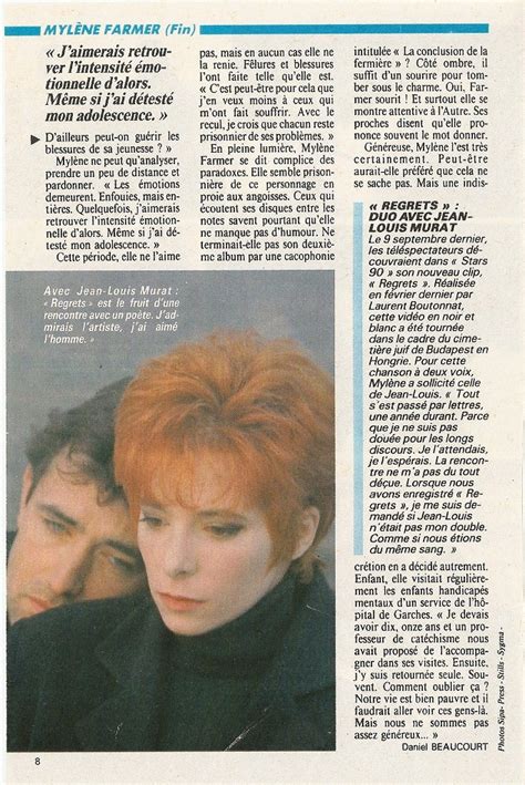 Regrets (Mylène Farmer and Jean-Louis Murat song) - Wikipedia