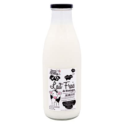 Lait Frais Pasteurisé 1 litre - Sacré Willy eshop