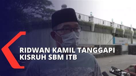 Tanggapi Kisruh Itb Ridwan Kamil Minta Seluruh Akademisi Kampus