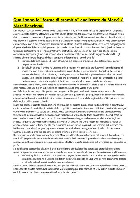 Risposte ALLE Domande Sociologia DEL Lavoro Copia Quali Sono Le