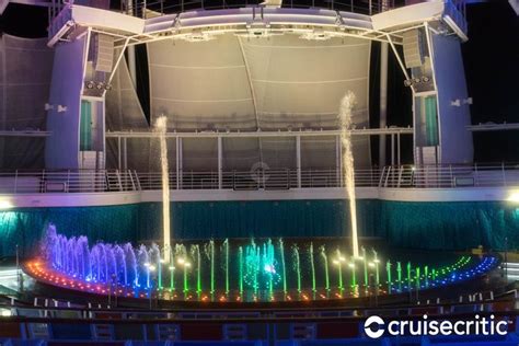 Aqua Theater On Allure Of The Seas Cruise Ship Royal Caribbean