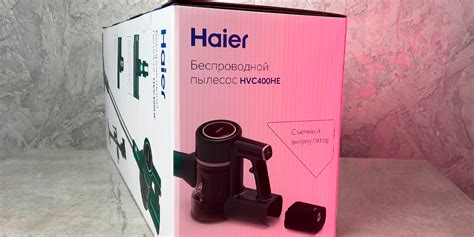 Беспроводной пылесос Haier HVC400HE: обзор, тесты, характеристики