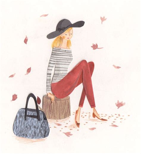 Laura Ashley Autumn Illustration Autumn Illustration Illustration