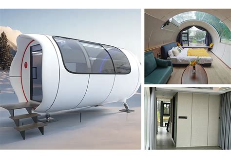 Model O5 Capsule Intelligent Mobile Prefabricated Tiny House