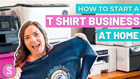 How To Start A T Shirt Business At Home With Silhouette Or Cricut