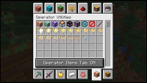 Minecraft How To Get The Operator Items Creative Inventory Tab YouTube