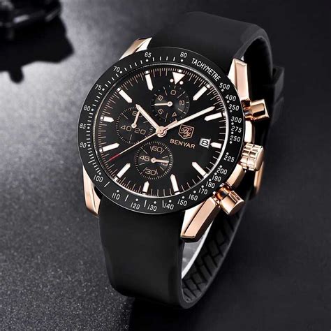 Benyar BY-5140M Chronograph Watch | WatchBoyz